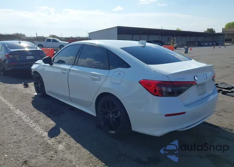 2022 Honda Civic Sport z USA, uszkodzony, nr VIN 2HGFE2F5XNH532063